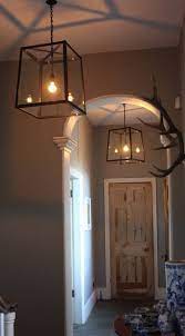Steel And Glass Box Pendant Ceiling Light Ceiling Lights Ceiling Pendant Lights Glass Ceiling Pendant