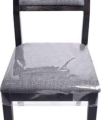 Shop for half back chair covers online at target. Amazon Com Zipcase 2 Pack Stain Water And Kitty Scratch Resistant Dinning Chair Covers Slipcovers Chair Protector Waterproof Pvc 18x17 Inches With Adjustable Belt Strap Set Of 2 Kitchen Dining
