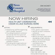 Health unit coordinators are responsible for administrative aspects of patient care. Health Unit Coordinator Nex Tech Classifieds
