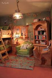 Cosy Bedroom Miniature Rooms Doll House Doll Furniture