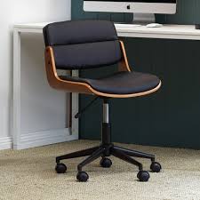 Coordinating cabinets help organize supplies and keep work surfaces clear. Milan Direct Rocket Wooden Executive Office Chair Temple Webster