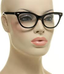 Black And Clear Ombre Glasses Women S Eyeglasses Cat Eye 1950 S Retro Vintage Black Frame Glasses Clear Lens Http Www Global Eyeglasses For Women Black Glasses Frames Fashion Eye Glasses