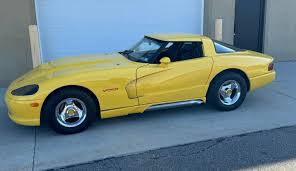 Image result for Viper Bright Yellow 1995 Chrysler