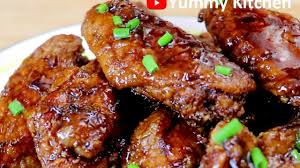 Arrange racks at the upper and lower thirds of oven. Sweet Soy Sauce Chicken Wings Youtube