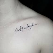 Schriften Tattoo Frauen Herz Kraft Schulter Tatowierung Herzschlagschrift Girltattoos Frauen Girltattoos H Schriftzug Tattoo Tattoo Schrift Tatowierungen