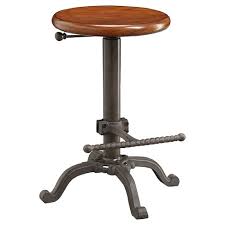 Visit cymax.com for all of your office furniture needs. Jackson Adjustable Barstool Metal Chestnut Carolina Chair Table Target