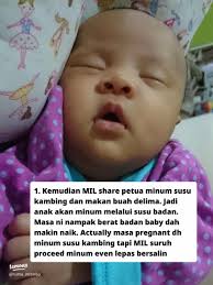 5 Tips Naikkan Berat Baby Selepas Bersalin