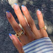Apply nail polish near cuticles and on the tip of your nails. 29 Colored French Tip Nails To Boost Your Manicure Belletag