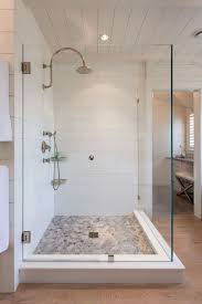 Chic Swanstone In Bathroom Beach Style With Shower Stall Next To Ceramic Tile Walk In Showe Farmhouse Master Bathroom Bathroom Remodel Master Bathrooms Remodel