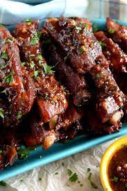 51 New Year S Eve Appetizers Lord Byron S Kitchen Pork Rib Recipes Garlic Ribs Recipe Pork Ribs