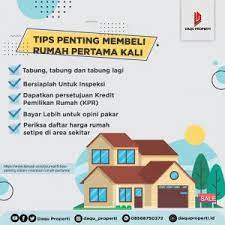 Membeli rumah lewat cara oper kredit memberikan sejumlah keuntungan. 5 Tips Membeli Rumah Pertama