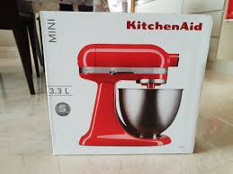 Brand New Kitchen Aid Mini 3 3l Stand Mixer Ksm3311 Tv Home Appliances Kitchen Appliances Hand Stand Mixers On Carousell