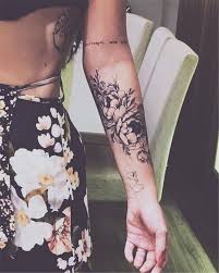 50 Chic And Sexy Arm Floral Tattoo Designs You Must Know Women Fashion Lifestyle Blog Shinecococom