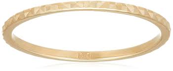 Amazon | [エステール] WEB限定 K10 イエローゴールド ピンキーリング 1号 0172-4959-0019-0001 | リング 通販