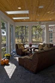 Add some furniture here and. Adding Transparent Indoor Shades To An Enclosed Patio Will Allow You To Enjoy Your View While Keeping The Co Sunroom Furniture House With Porch Sunroom Designs