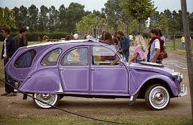 Citroen French Car Purple Car Citroen Citroen 2cv