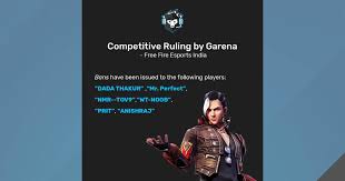 Read more to know about free fire ban news and other details of the app. Second Ban Wave Hits Free Fire As 6 More Indian Pro Players Banned For Hacking Afk Gaming