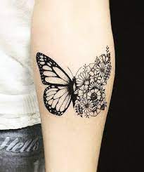 41 Most Beautiful Butterfly Tattoo Ideas For Everyone Jessica Pins Butterfly With Flowers Tattoo Butterfly Tattoo Designs Butterfly Tattoo On Shoulder