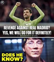 𝗘𝗥𝗜𝗖 𝗚𝗔𝗥𝗖𝗜𝗔: " Man City beat Real Madrid last night? You always  rejoice when things go well in the places where you've been before." 😁