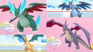 Shiny mega charizard y has the same colour as normal shiny charizard. Shiny Mega Charizard X Shiny Mega Charizard Y In Pokemon Go Youtube