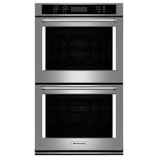 kitchenaid 27 in. double electric wall