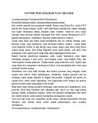 Daerah (johan), negeri (naib johan). Contoh Kumpulan Ceramah Islam Bahasa Inggris Pigura