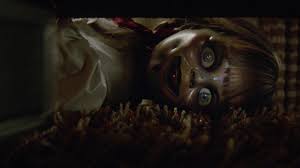 Specifically, the original doll measures 32 inches long and is adorned in a calico dress and white apron. Annabelle Comes Home Netflix