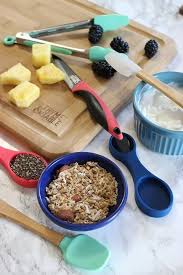 The New Line Of Kitchen Utensils And Gadget From Thyme Table Are So Great Bright Colors Fun Designs Super Food Kitchen Utensils Gadgets Low Carb Smoothies