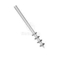 Ground Screw with Flange 1600mm (double big blade) Pile Driver Drilling Rig