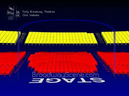 stephen sondheim theatre interactive broadway seating chart