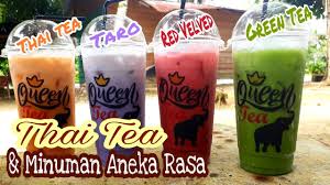 Me how you thai thai thai. Cara Membuat Thai Tea Green Tea Taro Red Velvet Minuman Kekinian By