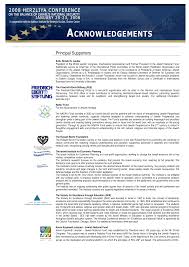 Principal Supporters