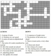 Solving crossword puzzles everyday can positively impact your memory and help it stay strong. Basic Music Theory Crossword Puzzle Basic Music Theory Crossword Puzzle Music Theory