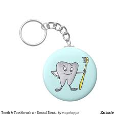 Tooth Toothbrush 2 Dental Dentist Hygienist Keychain Easy Add Custom Text Just Click The Customize Button Dentist Hygienist Dental Dentist