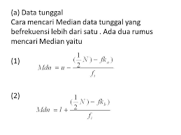 Median Lambangnya Mdn Me Atau Mn Ppt Download