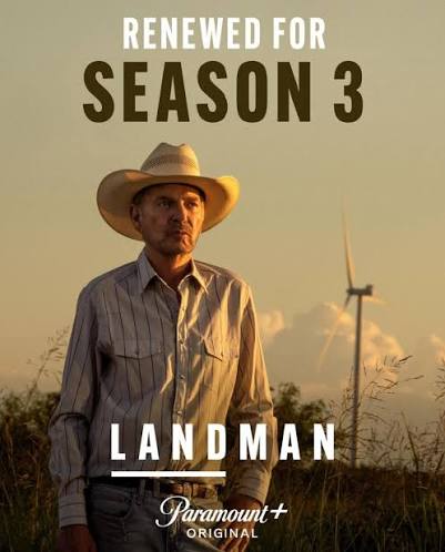 Paramount+ nói hãy quay lại. "Landman" đã được gia hạn cho mùa 3 sau khi  phá vỡ kỷ lục lượt xem với buổi ra mắt mùa 2.  🎉📺🖤🍦https://wp.me/pfXyHC-1iPv Billy Bob Thornton thậm