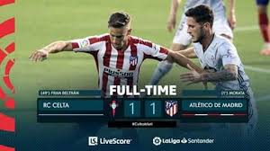 Celta is in great form dating back to last season, and their expectations are pretty high this season. Kakwale Tv Laliga Ft Celta Vigo 1 1 Atletico Madrid Facebook