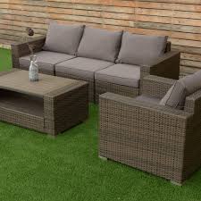 This 7 Pieces Rattan Furniture Set Includes 2 Single Sofas 2 Corner Sofas 1 Armless So Outdoor Wicker Furniture Wicker Patio Set Wicker Outdoor Furniture Set