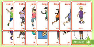 Maybe you would like to learn more about one of these? Free Action Word Flashcards For Pe Primary Resources
