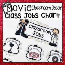 4.7 out of 5 stars 1,309. Hollywood Movie Themed Classroom Decor Job Display Chart By Darling Ideas