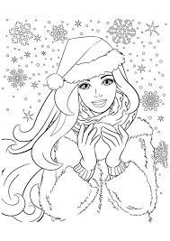 Barbie coloring pages for kids. Christmas Coloring Pages Barbie Barbie Coloring Pages Christmas Coloring Pages Barbie Coloring