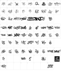 Calligraphy vector art design graffiti font typeset typographic illustration text. Graffiti Tags Font Download