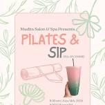 Pilates & Sip — tea, of course