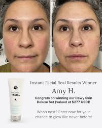 🎉 𝗟𝗼𝗼𝗸 𝗪𝗵𝗼'𝘀 𝗧𝗮𝗸𝗶𝗻𝗴 𝗛𝗼𝗺𝗲 𝘁𝗵𝗲 𝗗𝗲𝘄𝘆 𝗦𝗸𝗶𝗻  𝗗𝗲𝗹𝘂𝘅𝗲 𝗦𝗲𝘁! 🎉 A huge congratulations to our first winner, 𝘈𝘮𝘺  𝘊𝘰𝘳𝘵𝘦𝘴 𝘏𝘢𝘮𝘣𝘭𝘪𝘯! We'll be reaching out via DM to help you claim  your