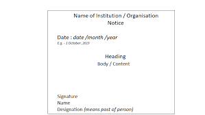 In this video, we will learn how to write a notice in right way. Notice Writing Format With Examples Notice Writing
