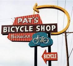 Pat S Bicycle Shop 2002 Mesa Arizona Vintage Neon Signs Old Neon Signs Advertising Signs