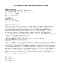 9 Hair Stylist Cover Letters Free Premium Templates