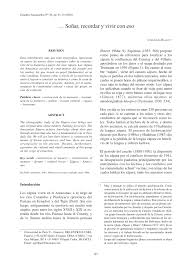 Paco está seguro de que es un buen capitán para el equipo de futbol, a pesar de tener una baja estatura. Pdf Sonar Recordar Y Vivir Con Eso