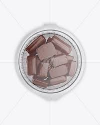 Transparent Container With Sweets Mockup Top View In Pot Tub Mockups On Yellow Images Object Mockups Mockup Free Psd Mockup Downloads Mockup Free Download