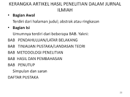 Jurnal berbeda dengan karya tulis biasa, karena memang. Macam Publikasi Ilmiah Dan Bukti Fisiknya Ppt Download